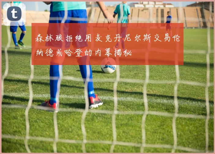 森林狼拒绝用麦克丹尼尔斯交易伦纳德或哈登的内幕揭秘